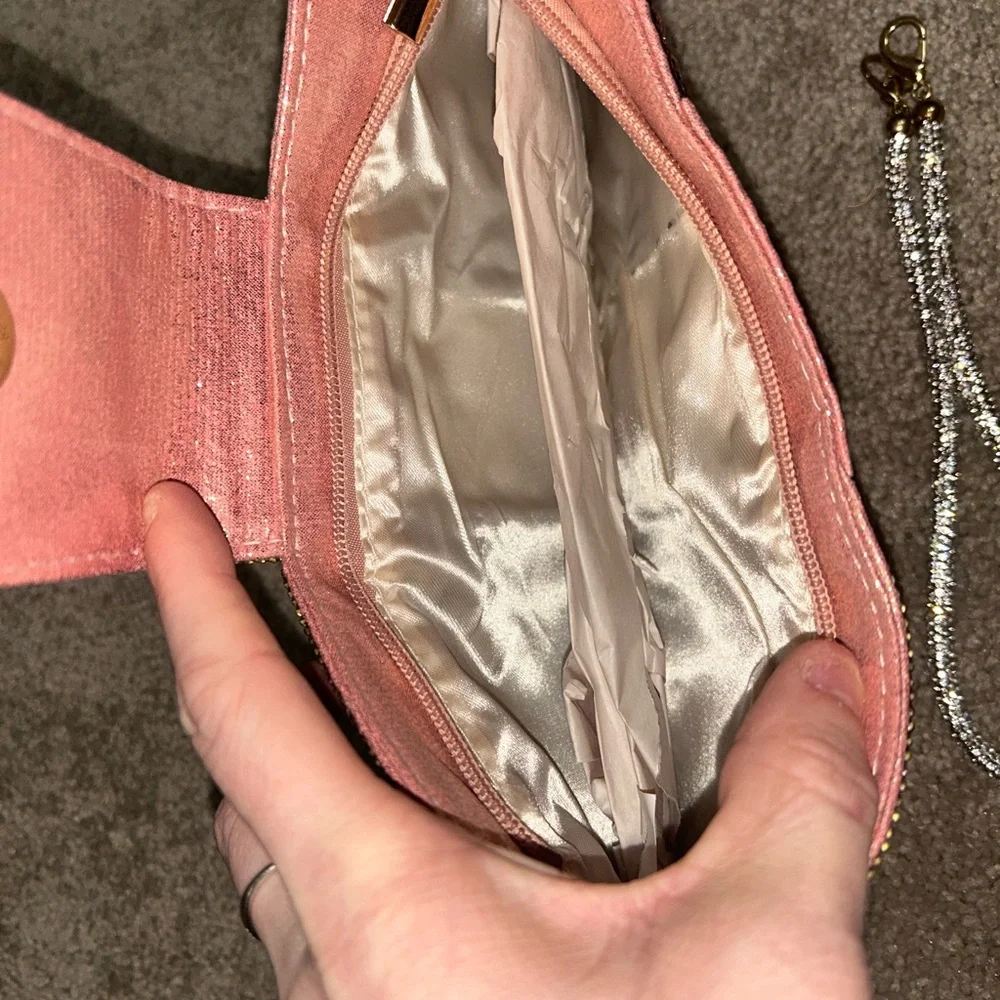 Pink Rhinestone Clutch - Picture 5 of 5